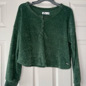 Hollister Chenille Henley Sweater